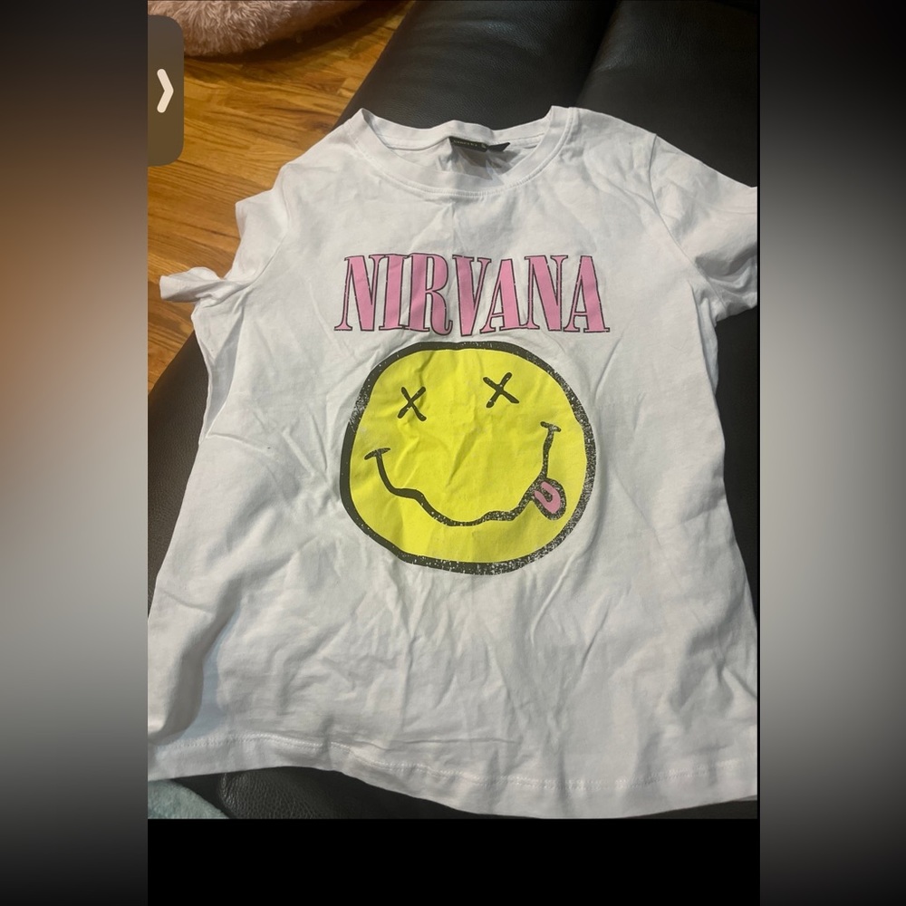 Nirvana graphic tshirt.